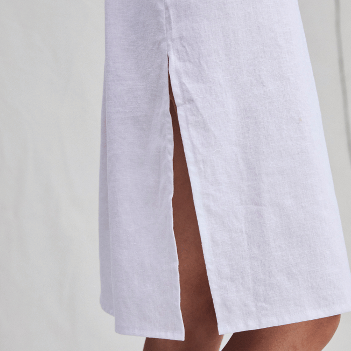 Camisa de Lino con Encaje en tres Colores - Parsons