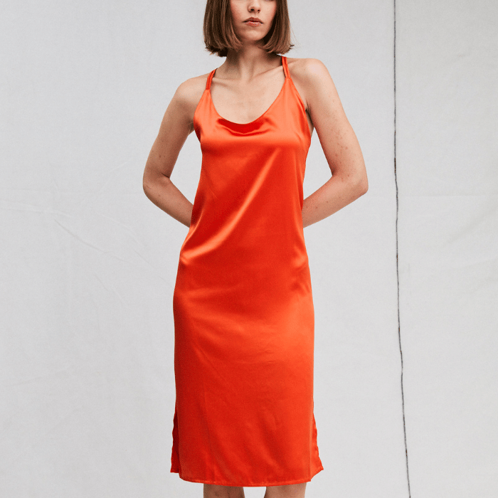 Camisa de Seda con Tirantes en tres colores - Parsons