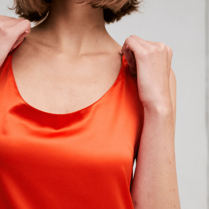 Camisa de Seda con Tirantes en tres colores - Parsons