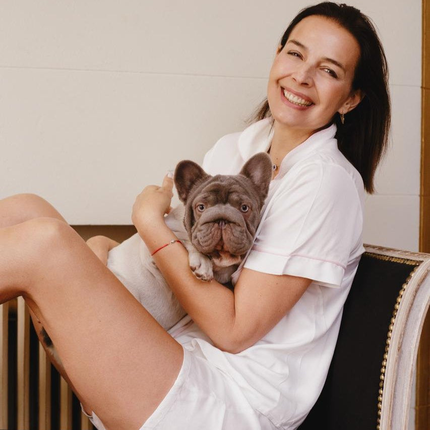 Pijama Camisa Corta y Short de Viscosa - Parsons