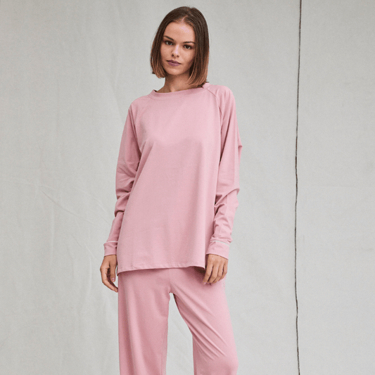 Pijama Pantalón y Polera Manga Larga en Tres Colores - Parsons